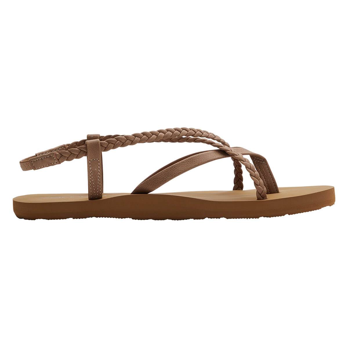 Shop Volcom Thriller women's sandals with braided straps