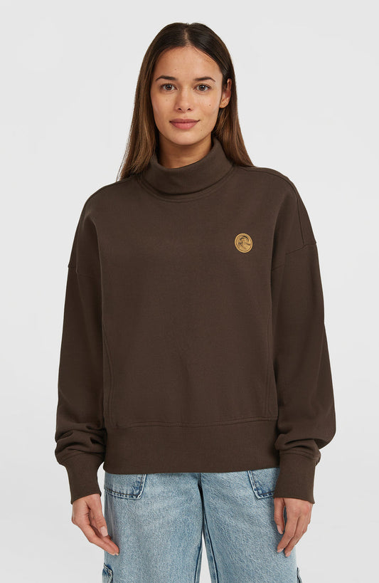 O'Neill Women O'Riginals High-Neck Crew Sweatshirt