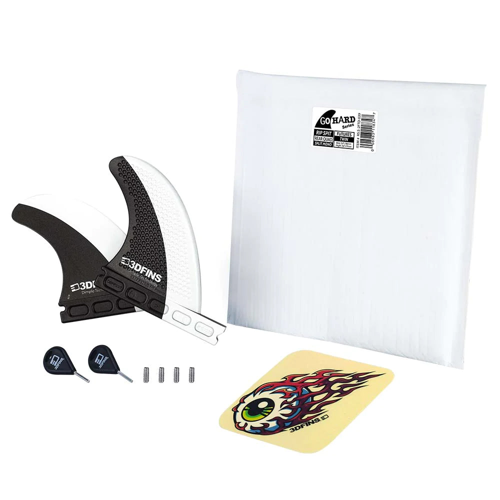3D Fins - Rip Spit Side Bites - Small - Split Mono (Futures)