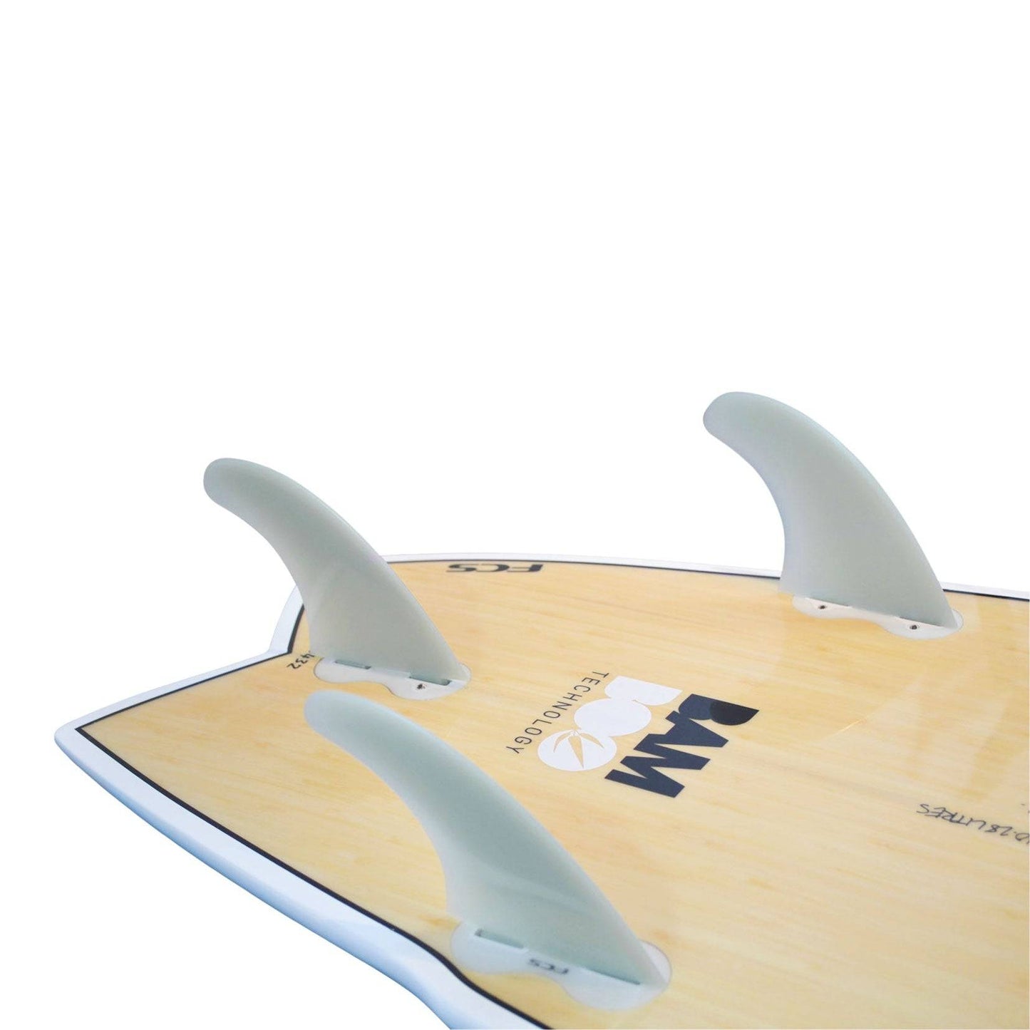FCS Compatible Thruster Surfboard Fins Set for Performance