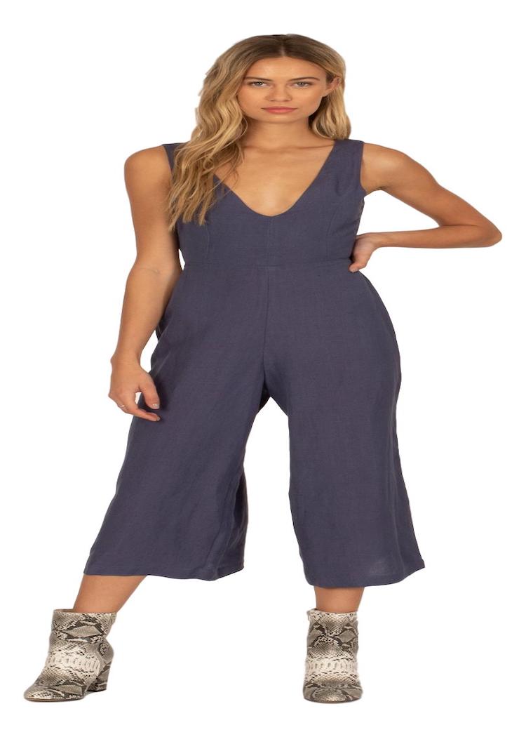 Amuse society Port woven jump suit