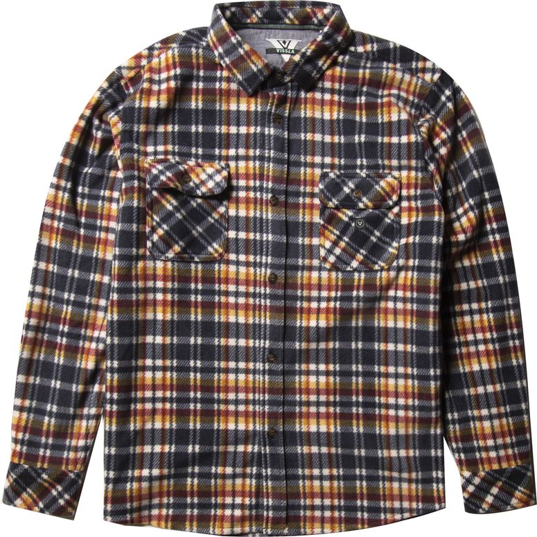 Vissla Eco-Zy Boys Ls Polar Flannel