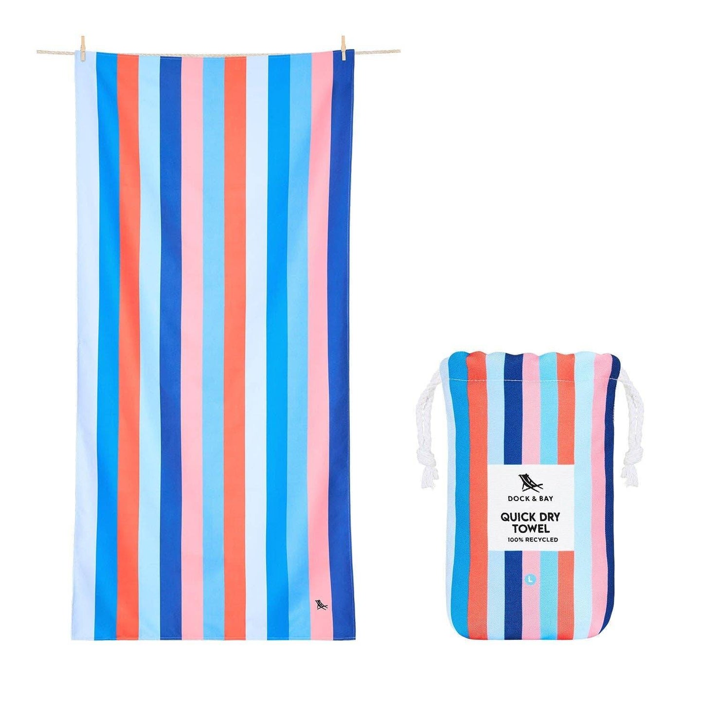 Quick Dry Beach Towel - XL Ocean Pavilion
