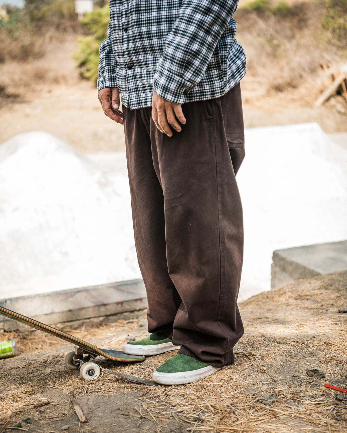 Volcom Chillow Pleat Elastic Waist Pant