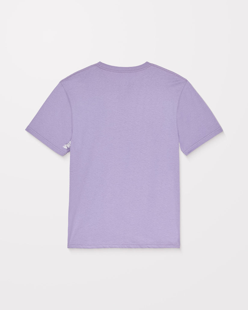 Volcom Stone Blanks Tee Shirt - Purple Ash