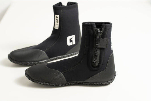 5mm ARC Winter Zipped Wetsuit Boots for Watersports