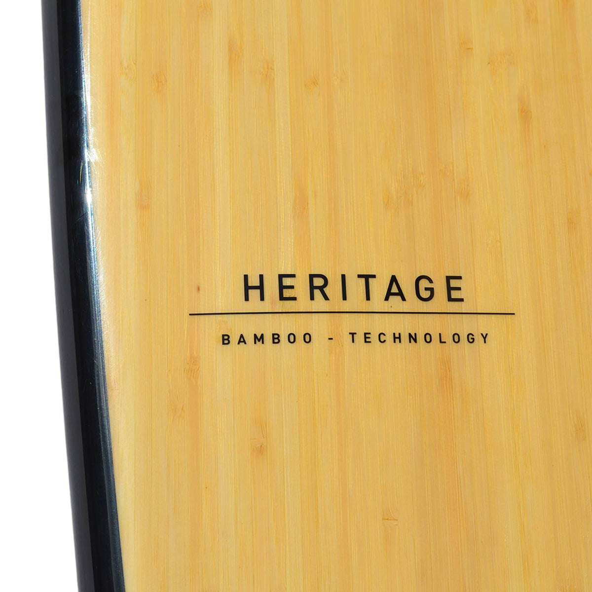 9ft 6 Bamboo Round Pin Tail Longboard Surfboard (FINS Included)