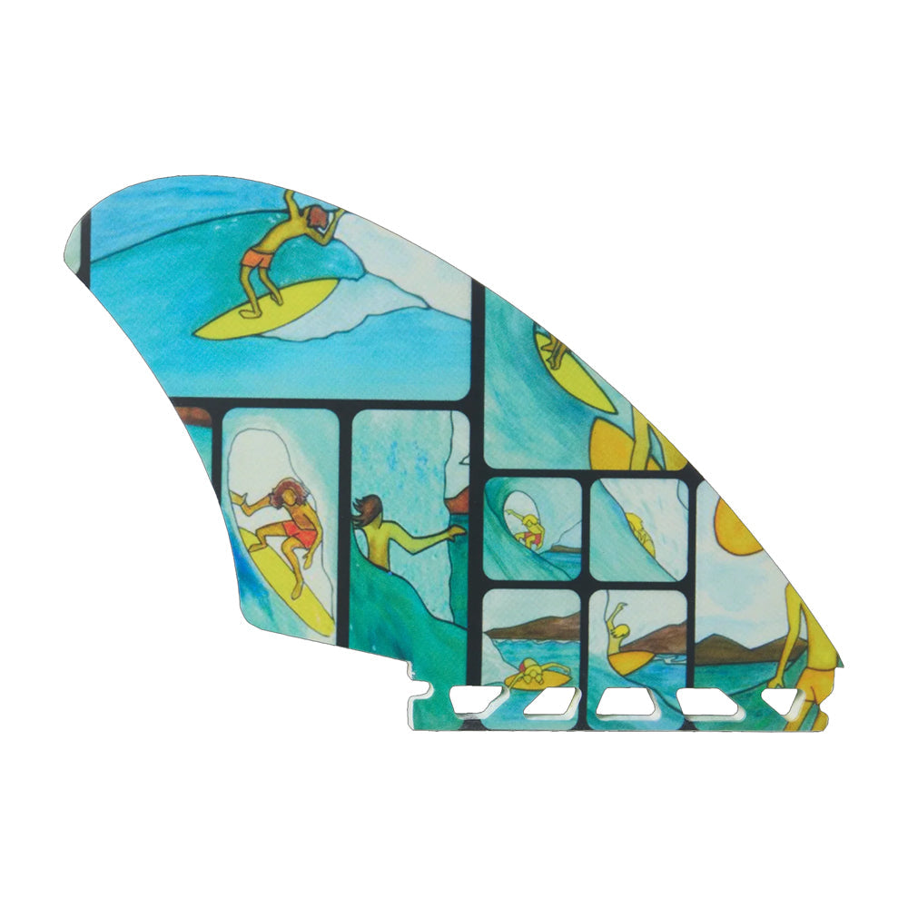 Captain Fin Co - Andy Davis Keel - Large - Multi (Futures)
