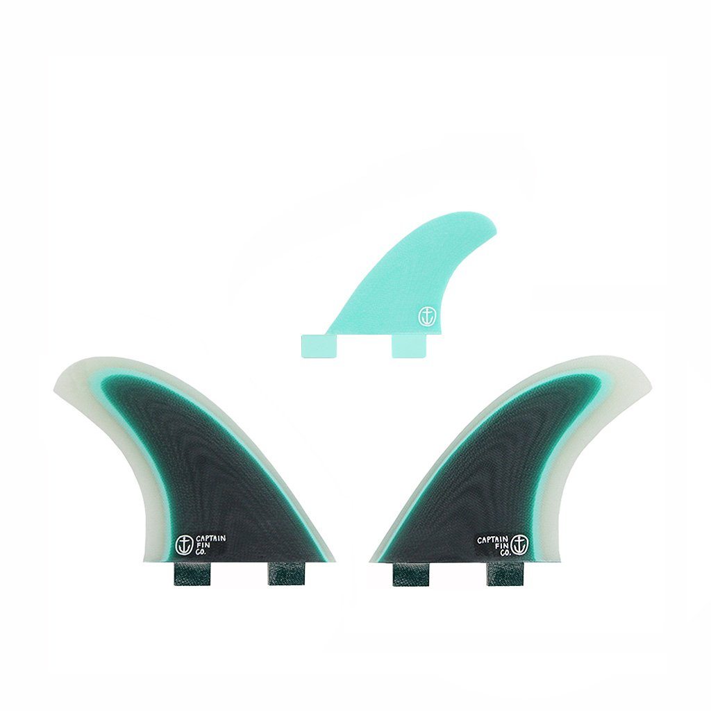 Captain Fin Co - CF Twin Especial + Trailer - Medium - Seafoam (FCS)