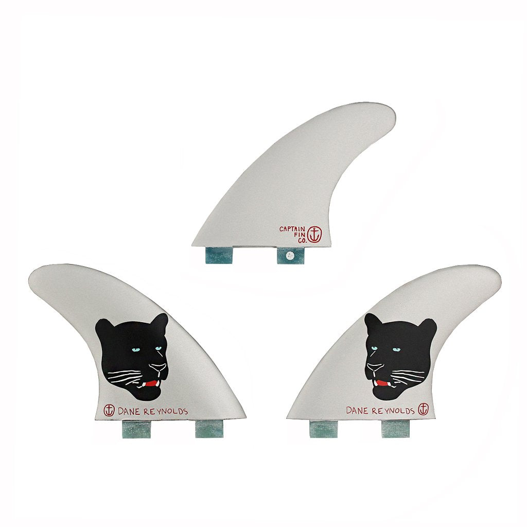 Captain Fin Co - Dane Reynolds Tri - SM/MD/LG - Silver (FCS)