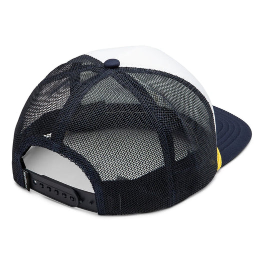 Captain Fin Co - Fish Market Trucker Cap - White/Navy