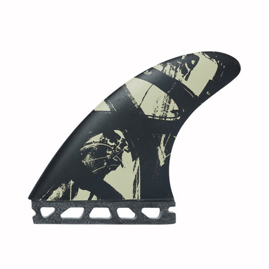 Captain Fin Co - Mikey February Tri - Medium - Black (Futures)