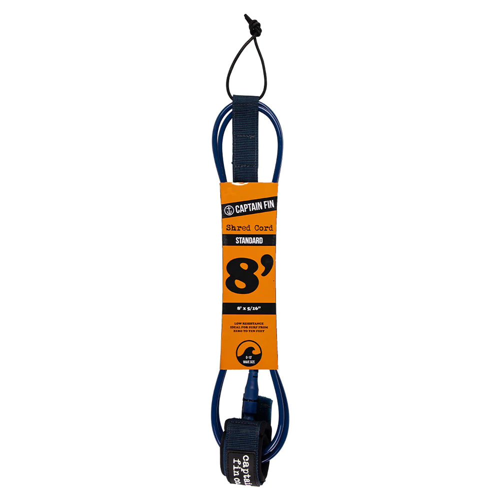 Captain Fin Co - Shred Cord - 8' Standard - Navy