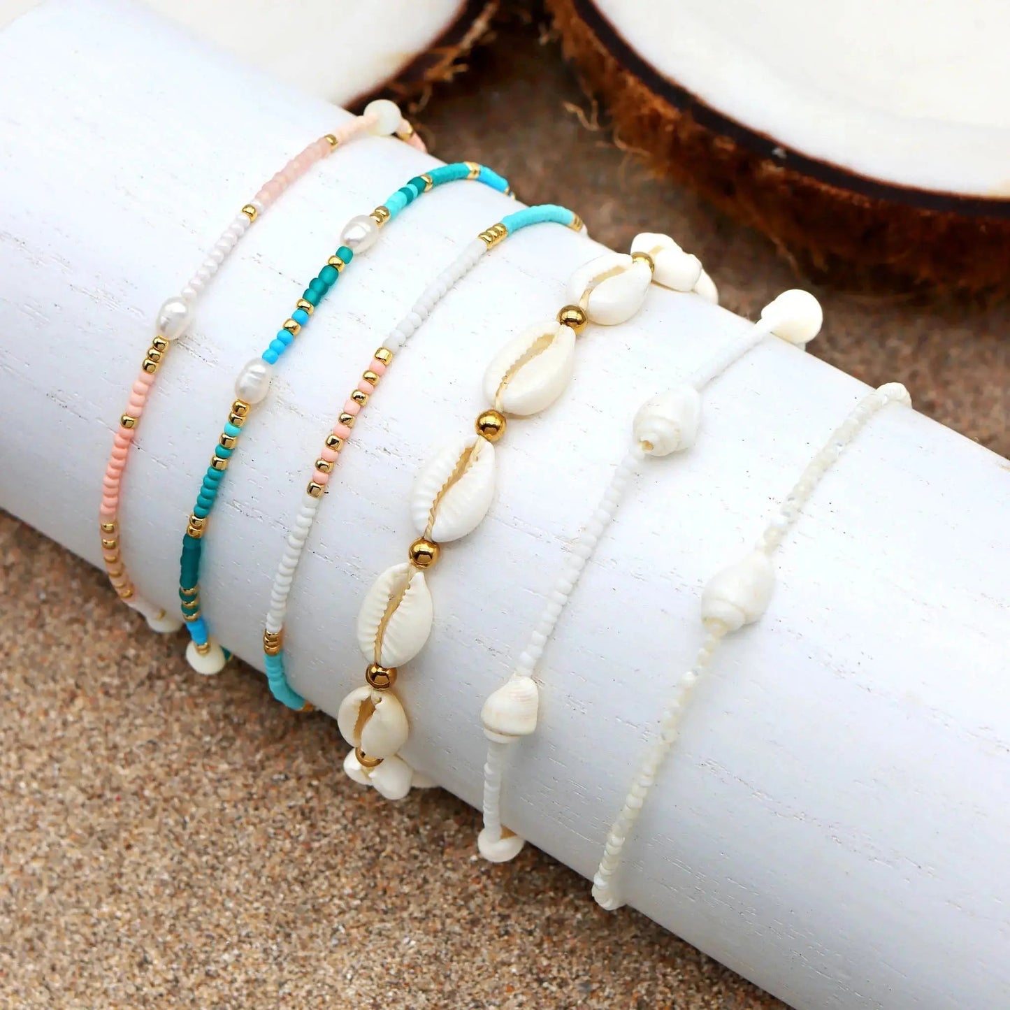 Giada Gerupuk Shell Surf Bracelet