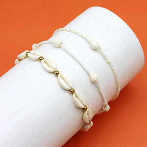 Pineapple Island Giada Melati Shell Beaded Necklace