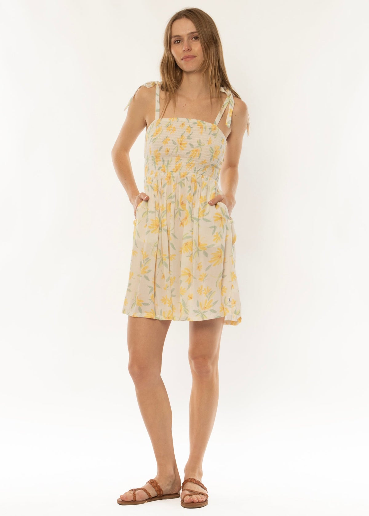 Sisstr Monte Vista Woven Tank Dress