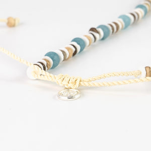 Pineapple Island Mantra Point Surfer Necklace