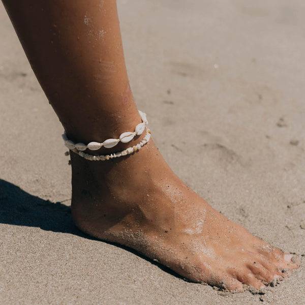 Pineapple Island Livadi Cowrie Shell Anklet