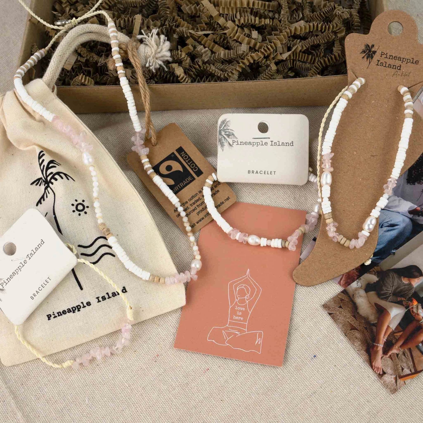 Rose Quartz Letterbox Gift Set from Love Is Here