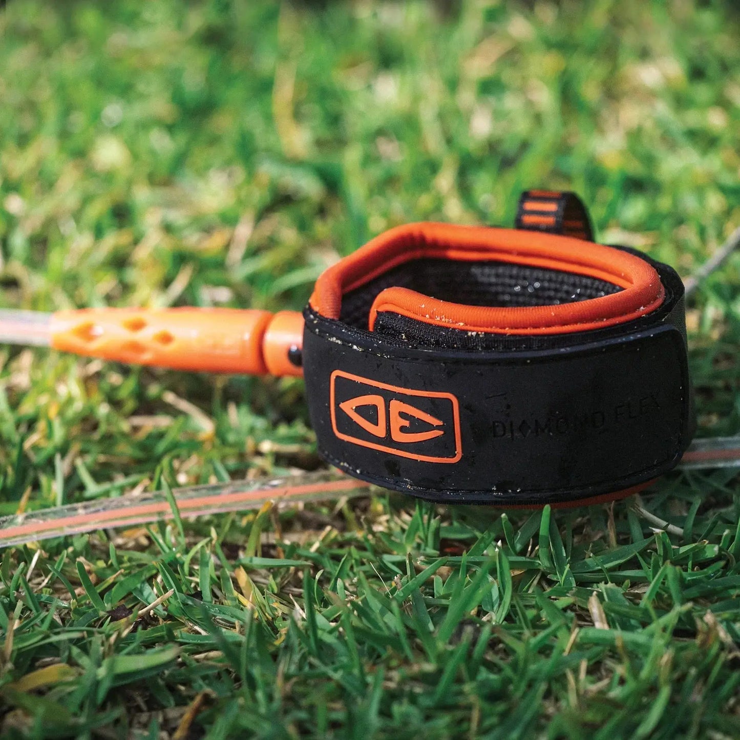 Diamond Flex Comp Surfboard Leash - 6ft Performance