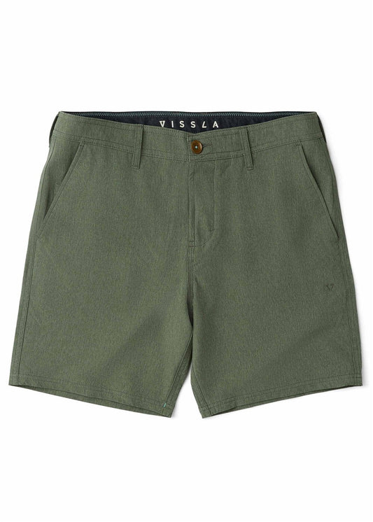 Vissla Canyons 25 Hybrid 18.5" Walkshort in Rifle