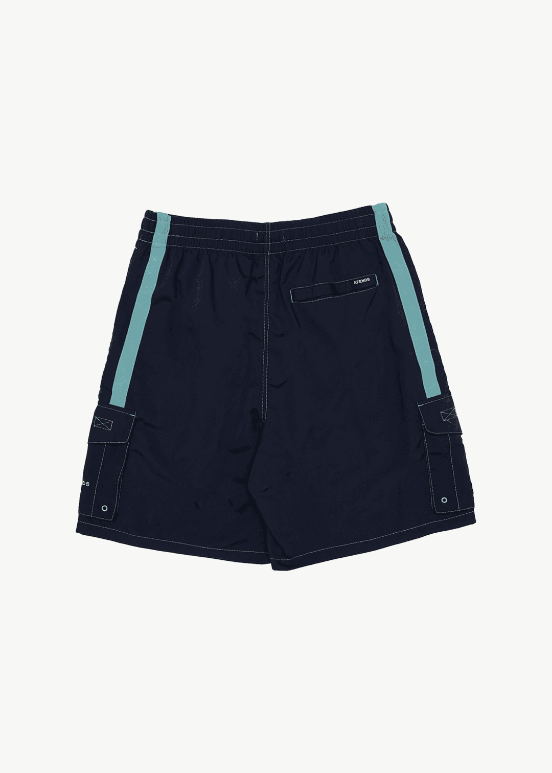 AFENDS House Related Cargo Swim Short 20" - Deep Sea