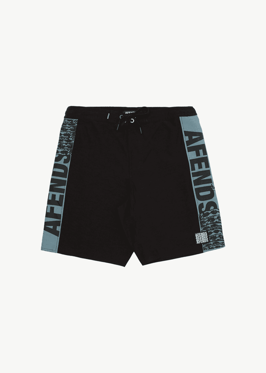 AFENDS Tread Surf Related Boardshort 20" - Black