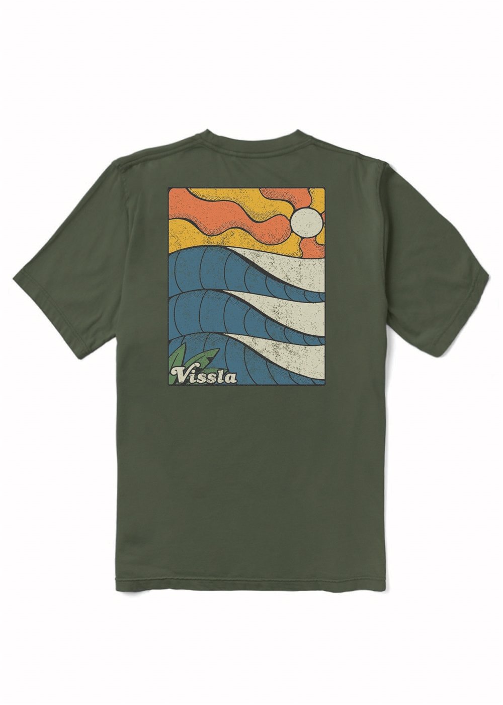 Vissla Caught Inside Premium Organic Pkt Tee