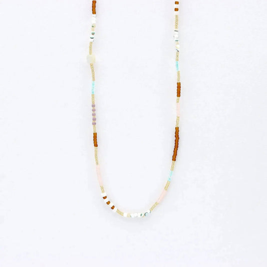 Alam Dainty Beaded Necklace