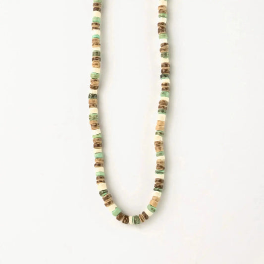 Laut Green Wood Necklace