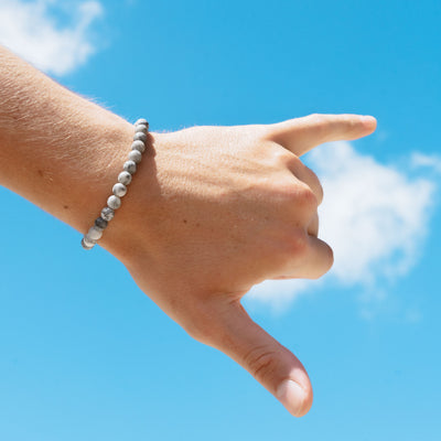 Pineapple Island Kanto Lampo Natural Stone Bracelet