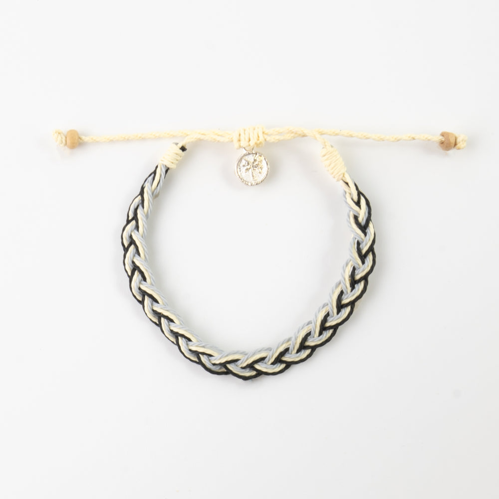 Stylish Pineapple Island anklet RCA-043 with braided design and charm.