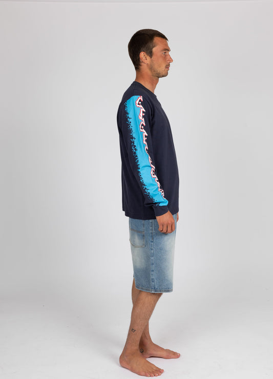 Rusty Cascade long sleeve tee