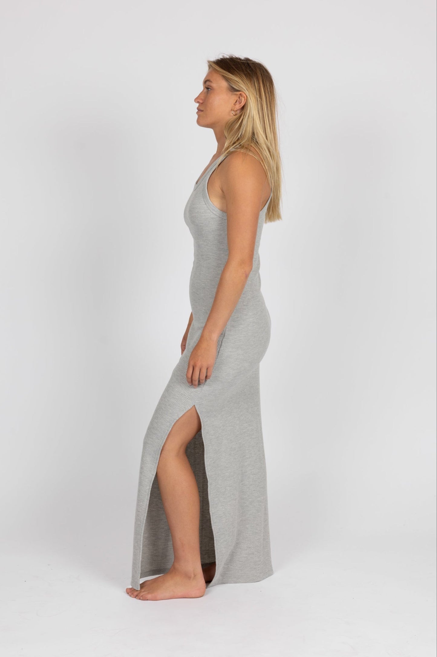 Rusty Sunset maxi dress - heather grey