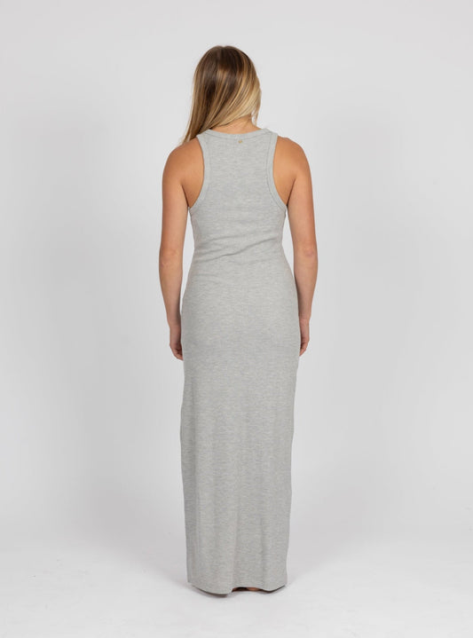 Rusty Sunset maxi dress - heather grey