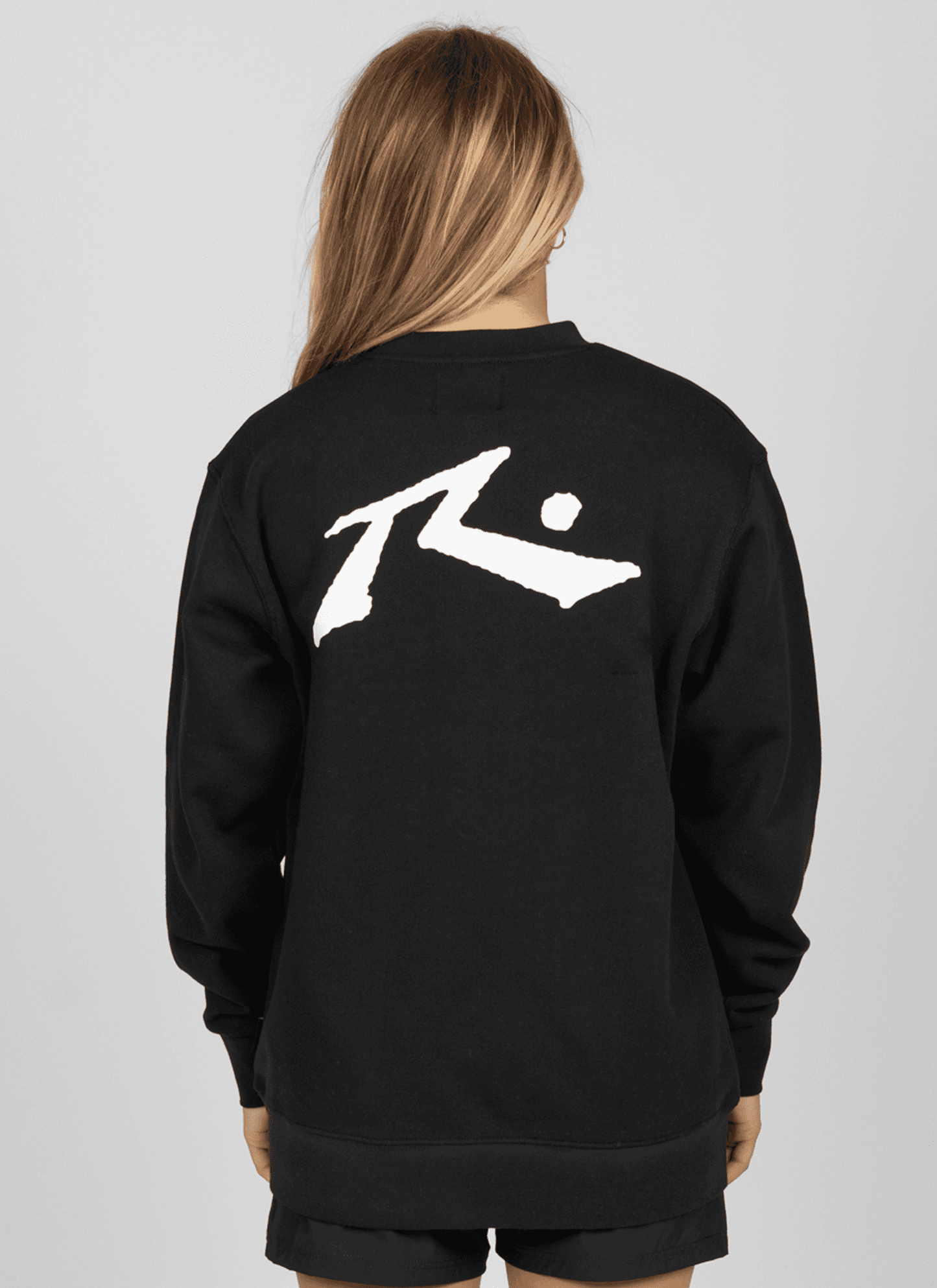 Rusty Baseline Boyfriend Fleece Crew