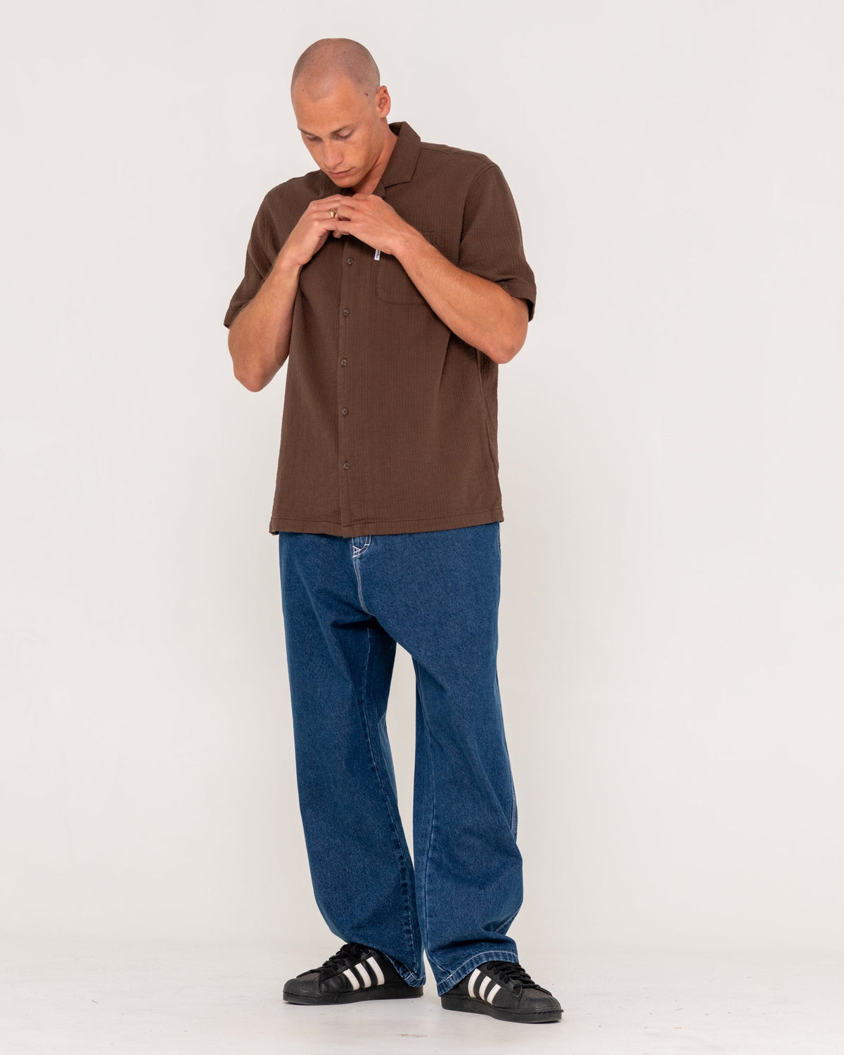 Rusty Flip Daddy Tapeless Baggy Jean