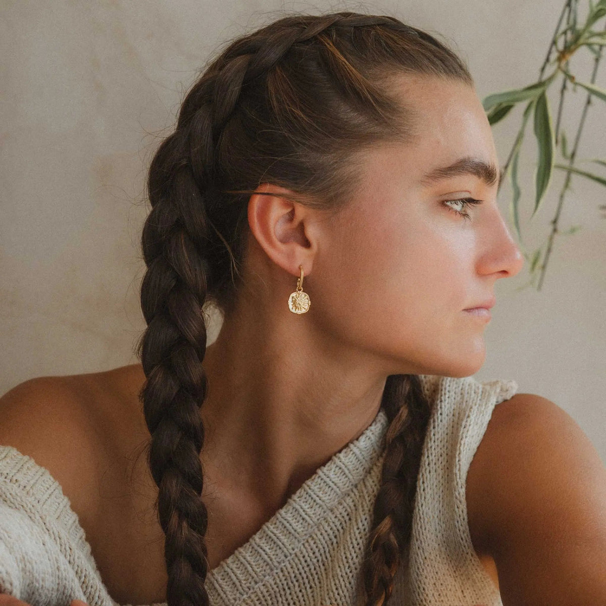 Luna Drop Waterproof Earrings