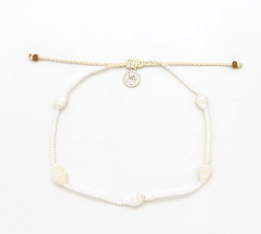 Pineapple Island Giada Rahayu Steel Beaded Surf Anklet