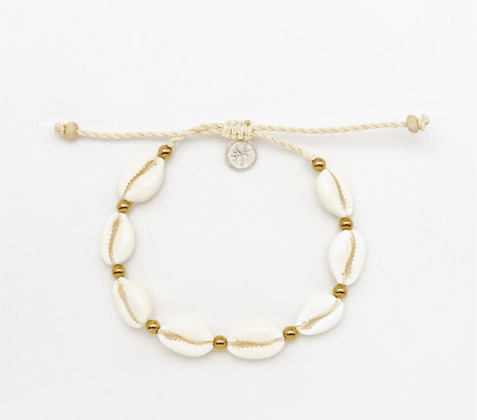 Pineapple Island Giada Gerupuk Shell Surf Bracelet