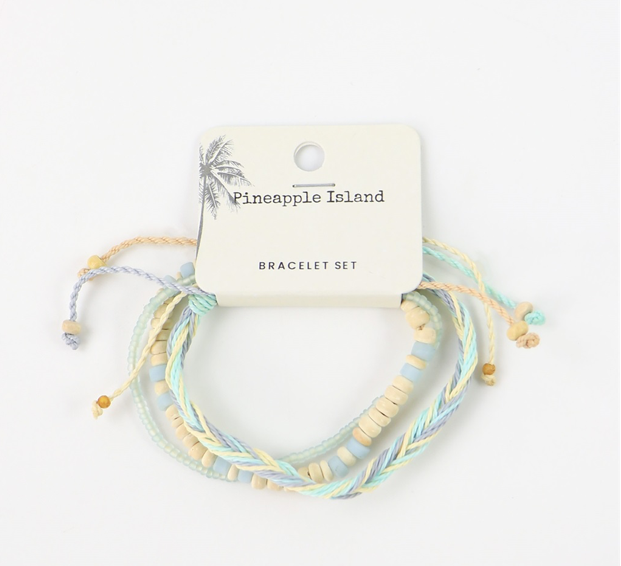 Pineapple Island Bracelet Set (STYL-922)