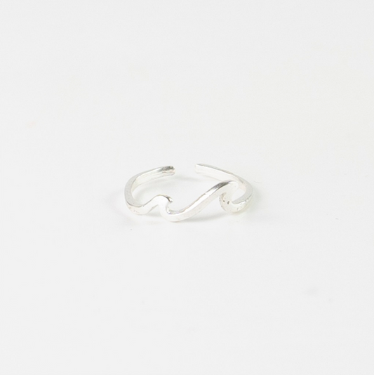 Pineapple Island Double Wave Ring