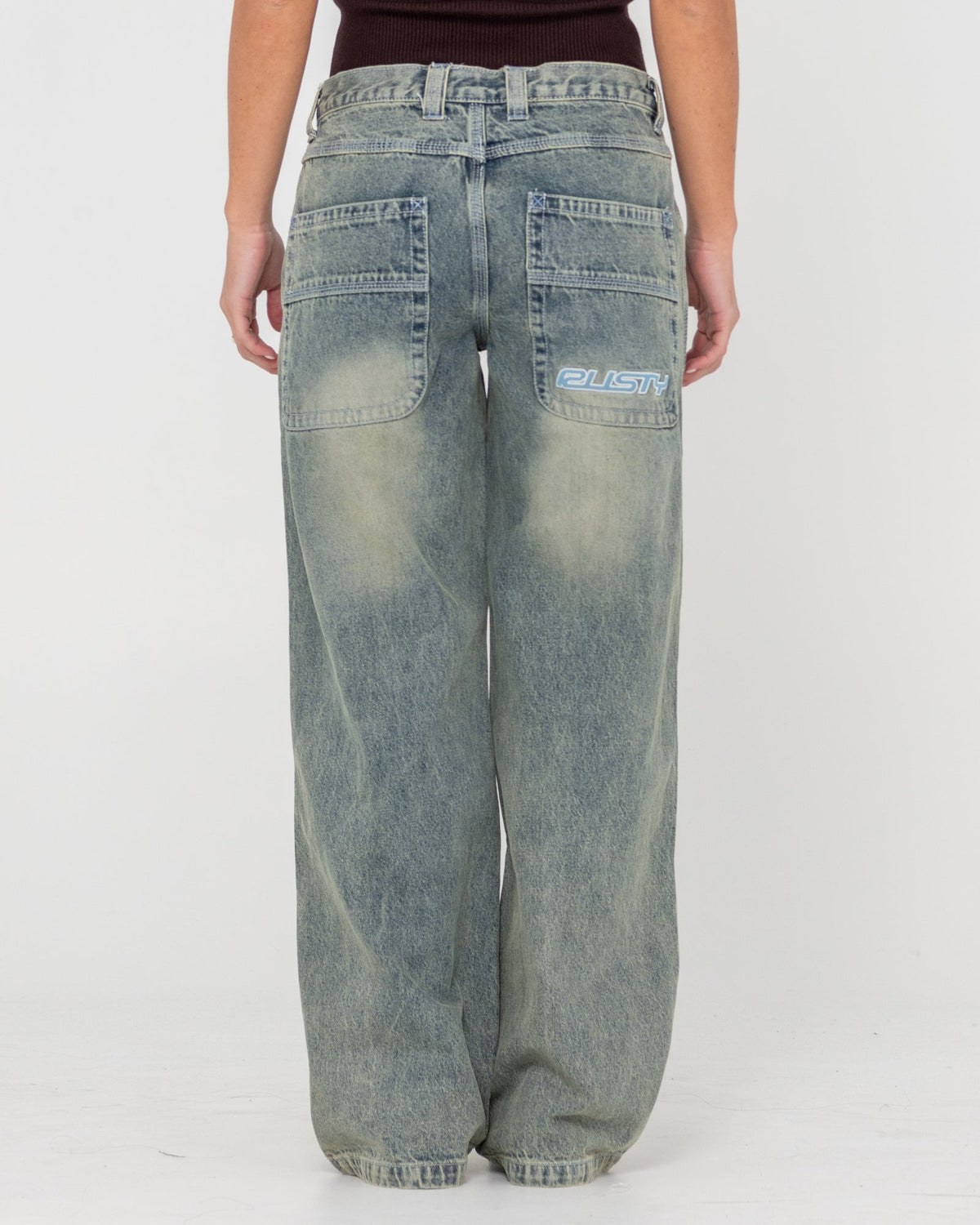 Rusty Flip Mommy Low Rise tapeless denim jean