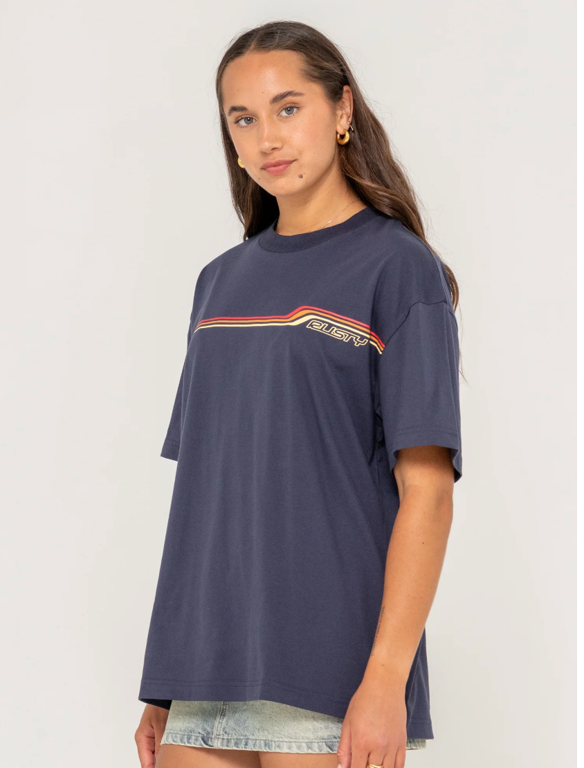 Rusty Wave Rider 2.0 oversize tee
