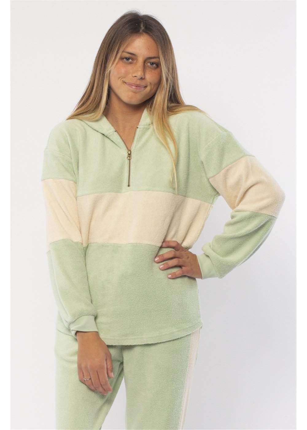 Sisstrevolution Roller Stripe L/S Fleece