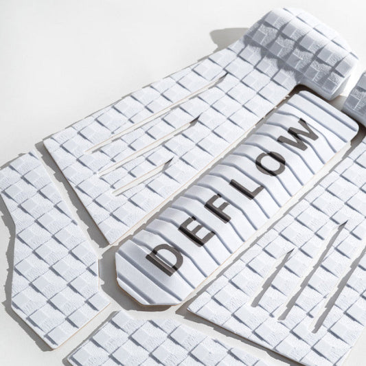 Deflow Erwin Bliss 5 piece Tail Pad - white