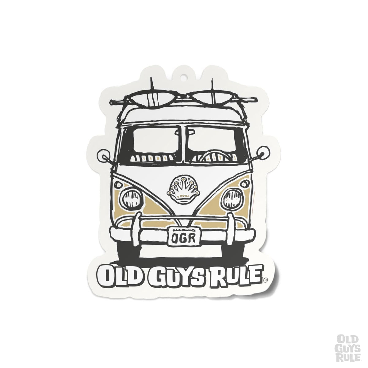 Old guys Rule 'Good Vibes' Air Freshener