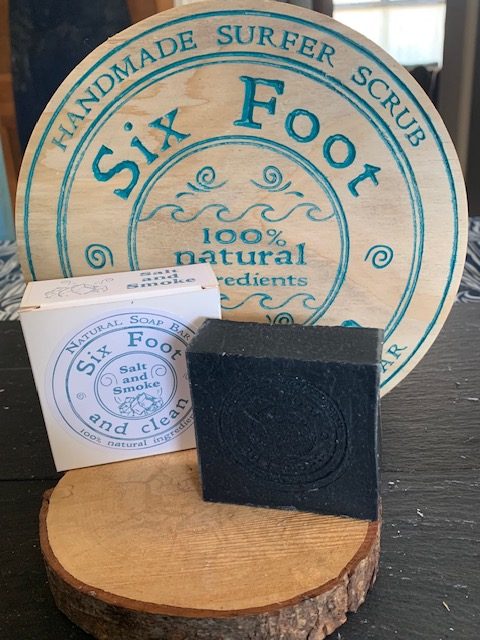 Six Foot & Clean Salt and Smoke Cleansing Soap