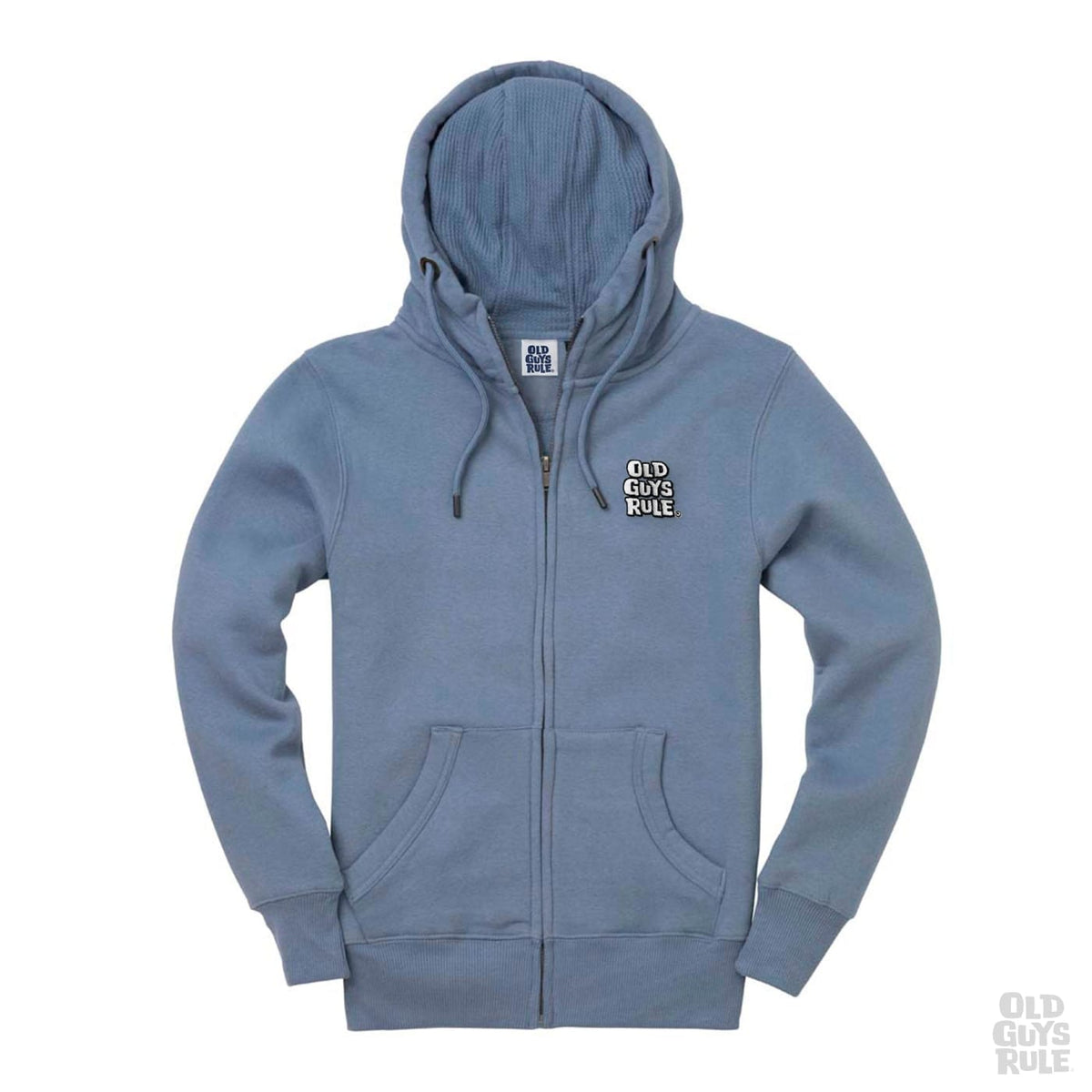 Old Guys Rule Stacked Logo' Zip Hoodie