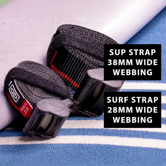 Surfboard Tie Down Straps 16'0"